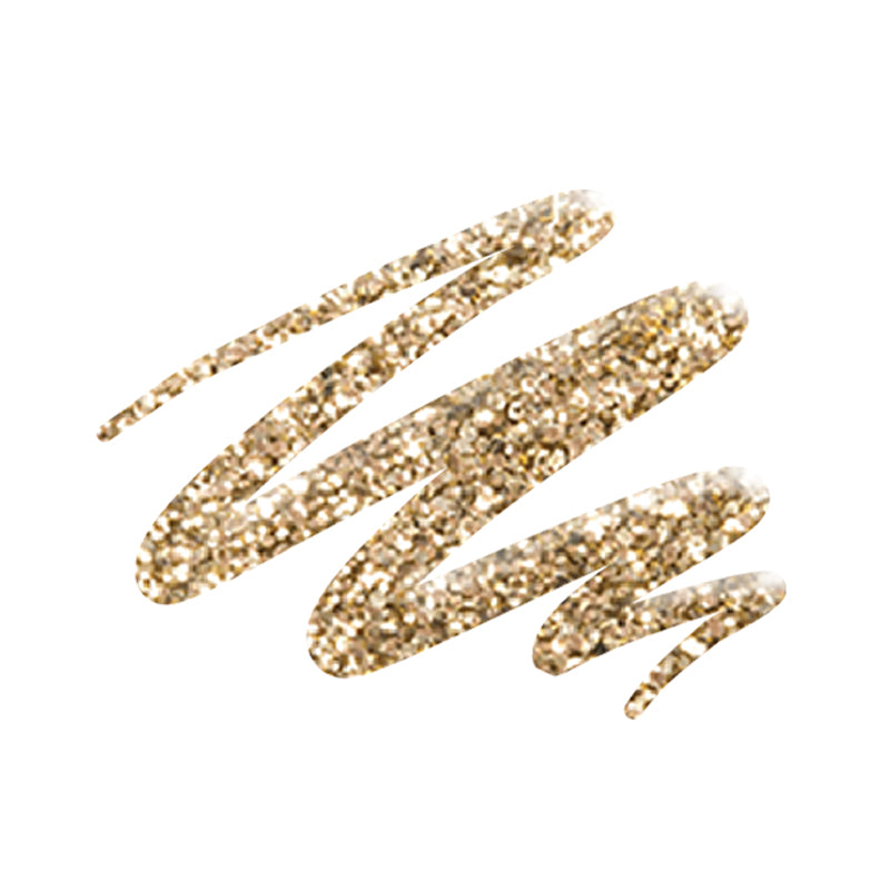 Gold Exhibit gel art swatch